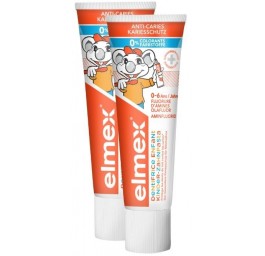 ELMEX ENFANTS dentifrice 2 x 75 ml