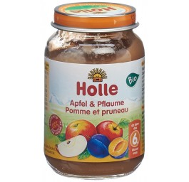 HOLLE pomme et pruneau bio 190 g