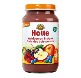 HOLLE fruits de bois-pomme bio 220 g