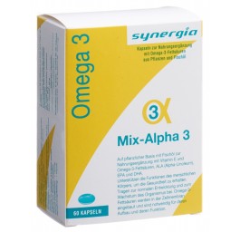 MIX ALPHA 3 oméga 3 caps 60 pce