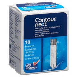 CONTOUR NEXT bandelettes réactives 10 pce