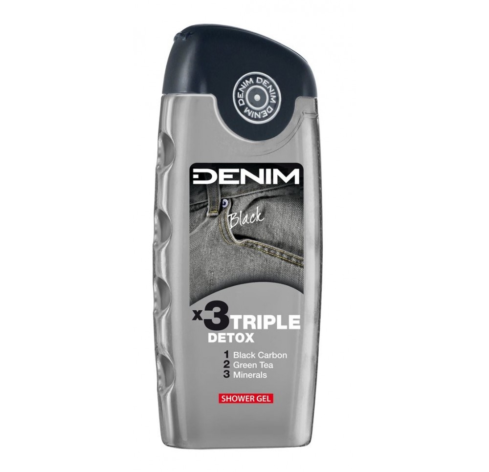 DENIM BLACK shower gel 250 ml