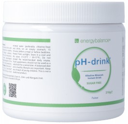 ENERGYBALANCE pH-drink sugar-free bte 210 g