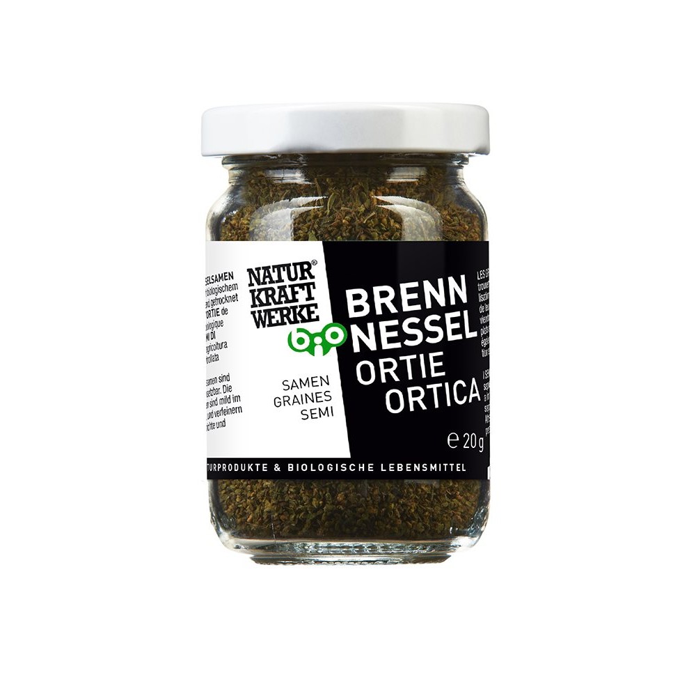NATURKRAFTWERKE Graines d'ortie bio 20 g