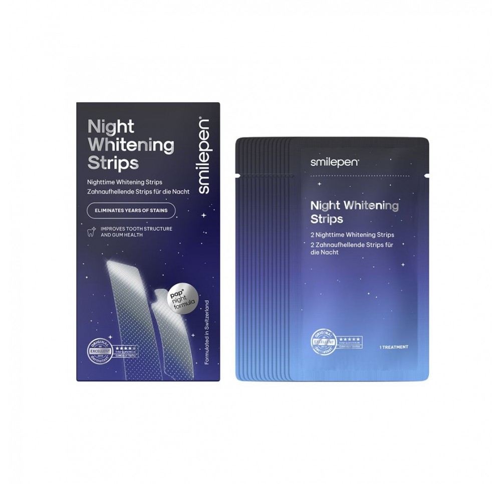 SMILEPEN Night Whitening Strips 14 pce