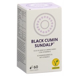 SUNDALP Black Cumin caps 60 pce