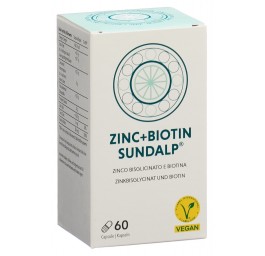 SUNDALP Zinc+Biotin caps 60 pce