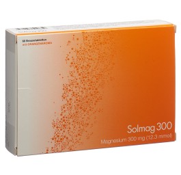 SOLMAG 300 cpr eff arôme orange bte 60 pce