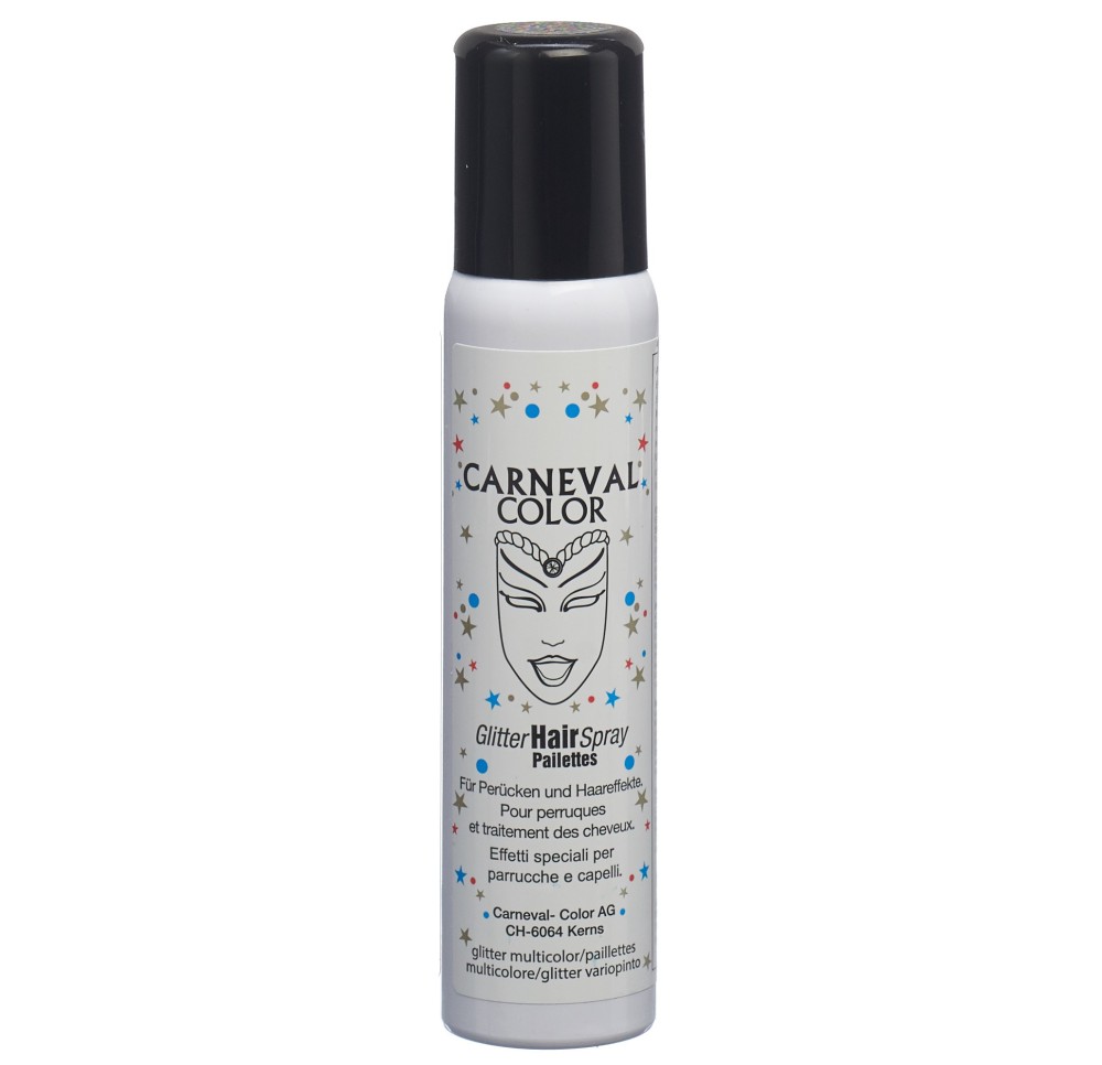 CARNEVAL COLOR Glitter HairSpray bunt 100 ml