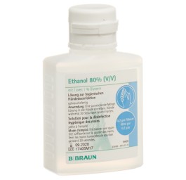 BRAUN ethanol 80% glycerin 1% flac ov 100 ml