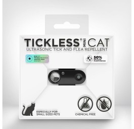 TICKLESS Mini Pet Cat prot tiques puces noir