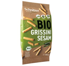 SCHNITZER Bio grissini sésame sans gluten 100 g