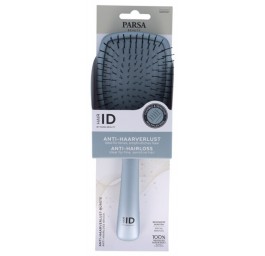 PARSA ID brosse chev Paddle anti-chu bleu métall