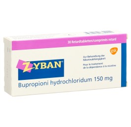 ZYBAN cpr ret 150 mg 30 pce