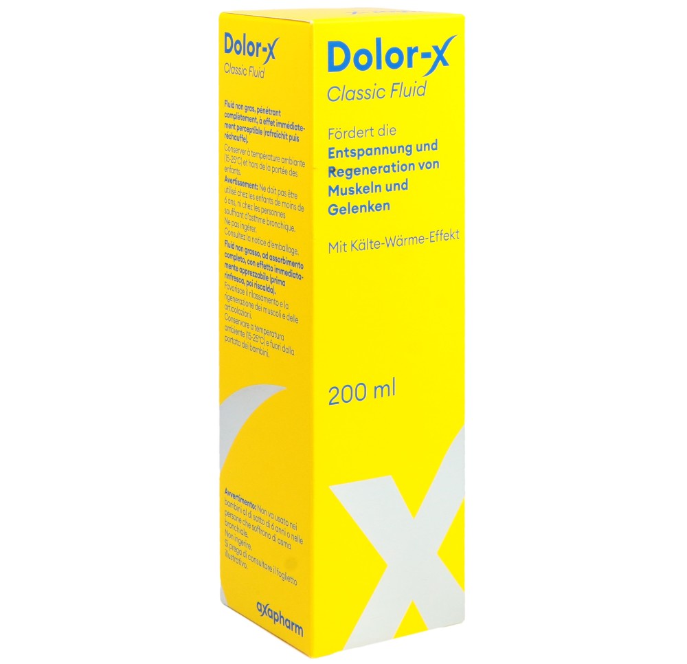 DOLOR-X Classic fluid 200 ml DOLOR-X Classic fluid 200 ml
