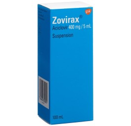 ZOVIRAX susp 400 mg/5ml fl 100 ml