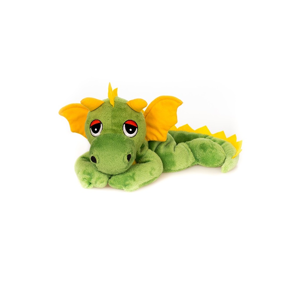 HABIBI PLUSH dragon bonheur 33cm vert