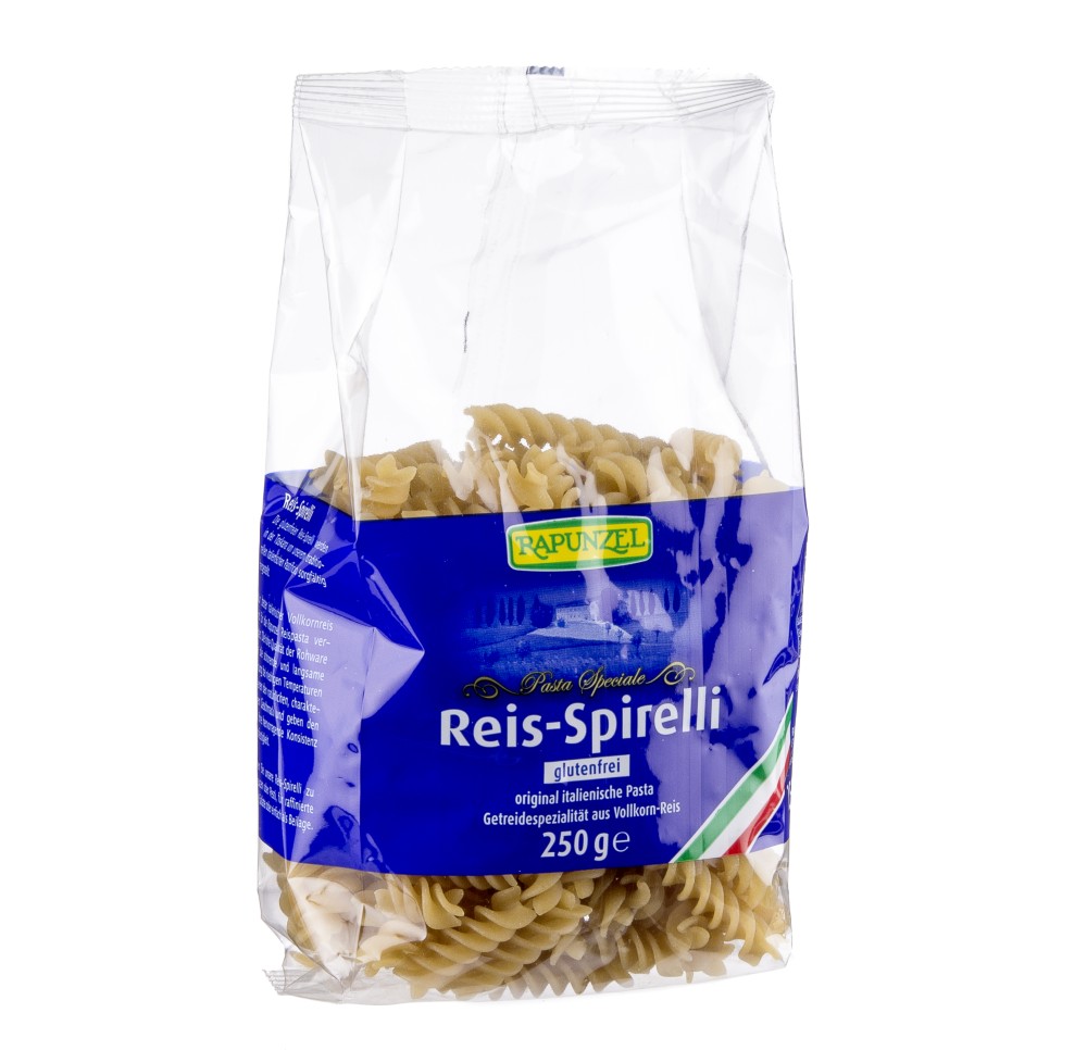 RAPUNZEL spirelli de riz complète sach 250 g RAPUNZEL spirelli de riz complète sach 250 g
