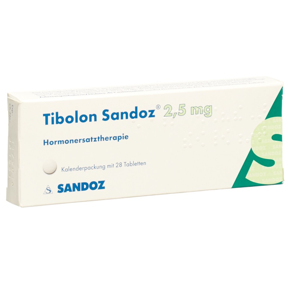 TIBOLONE Sandoz cpr 2.5 mg 28 pce