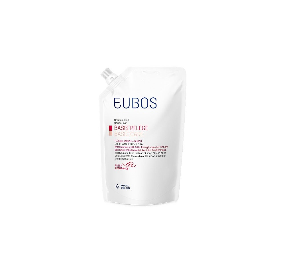 EUBOS savon liq parf rose refill 400 ml