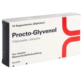 PROCTO-GLYVENOL supp 400 mg 10 pce