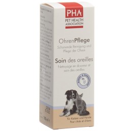 PHA Soin oreilles gouttes chiens et chats 100 ml