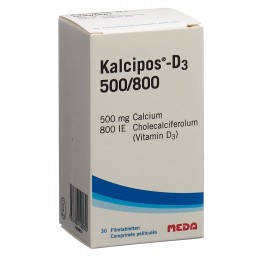 KALCIPOS-D3 cpr pell 500/800 bte 30 pce