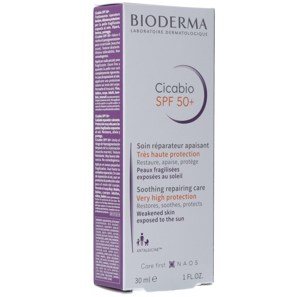 BIODERMA Cicabio SPF50+ tb 30 ml