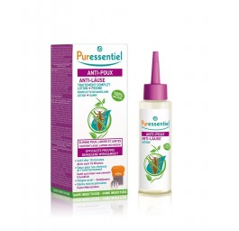 PURESSENTIEL lotion avec peigne anti-poux 100 ml