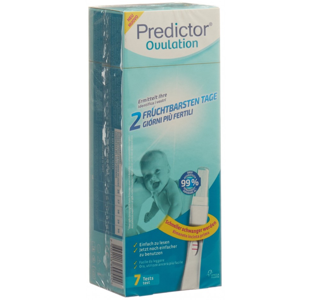 PREDICTOR ovulation tests 7 pce