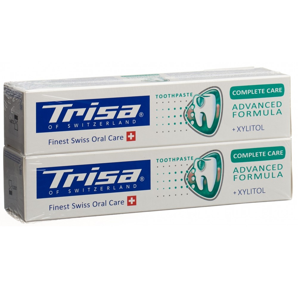 TRISA dentifrice Complete Prot Herbs DUO 2 x 75 ml