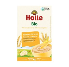 HOLLE bouillie semoule et banane bio 250 g