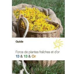 ALPMED Guide Force de plantes fraîche et d'or