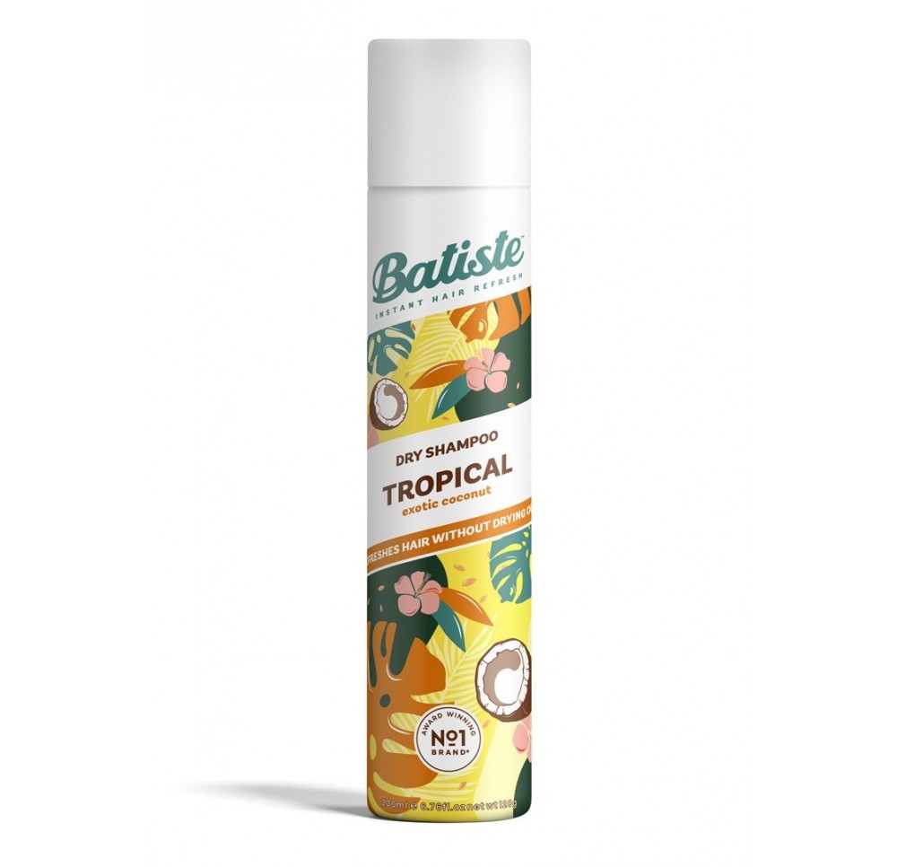 BATISTE shampooing sec Tropical 200 ml