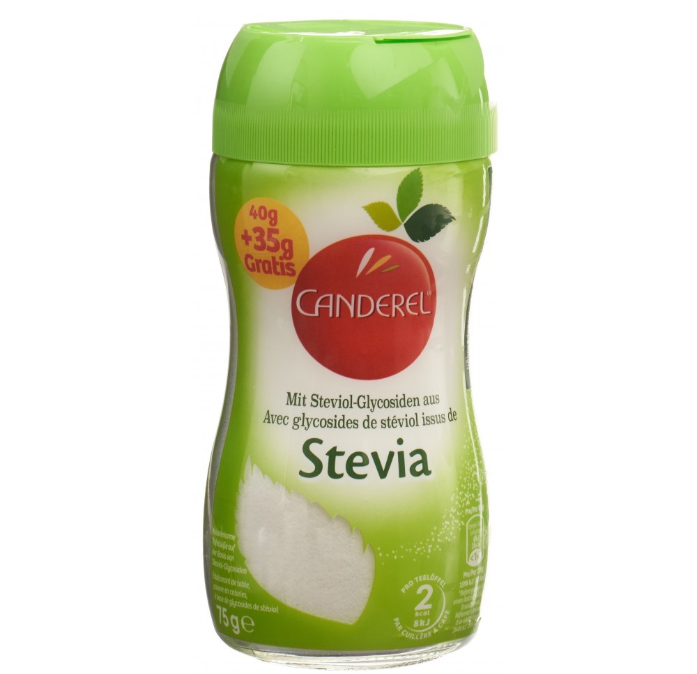 CANDEREL GREEN stévia pdr 40g +35g gratuit