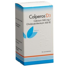 CALPEROS D3 cpr sucer nature bte 60 pce