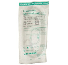 B. BRAUN Extension Heidelb 140cm luer lock