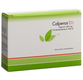 CALPEROS D3 cpr sucer menthe bte 180 pce