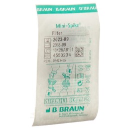MINI SPIKE PLUS canule prélèvem multiple a 2 filtr