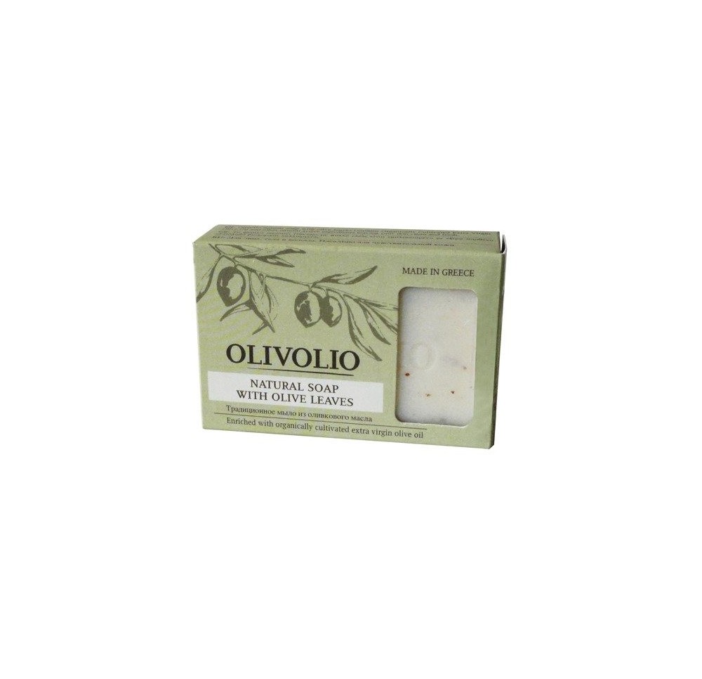 OLIVOLIO Savon huile olive nat feuille olivi 100 g