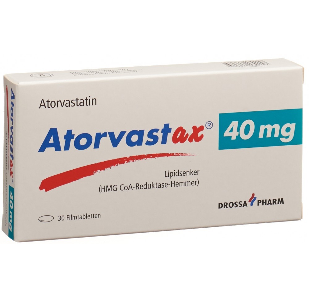 ATORVASTAX cpr pell 40 mg 30 pce