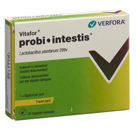 VITAFOR probi-intestis caps travel pack 20 pce