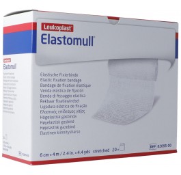 ELASTOMULL bande fix 4mx6cm poly 20 pce