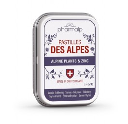 PHARMALP Pastilles des Alpes bte 30 pce