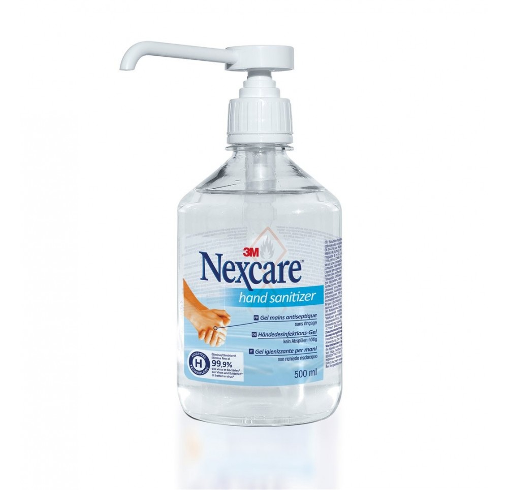 3M NEXCARE gel mains antiseptique dist 500 ml