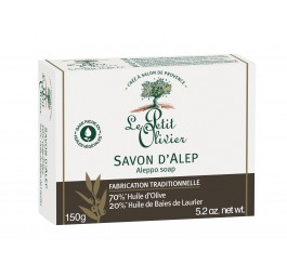 LE PETIT OLIVIER savon d'Alep 150 g