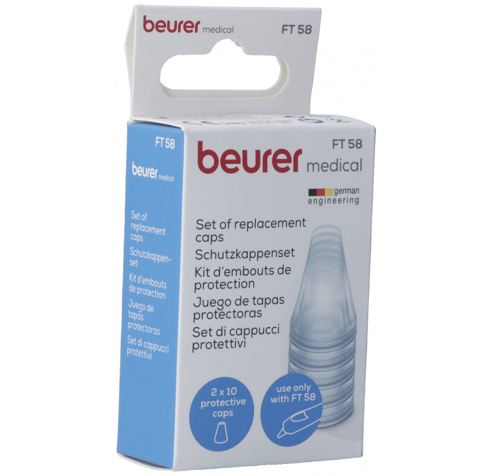 BEURER kit d'embouts protection pour FT 58 20 pce