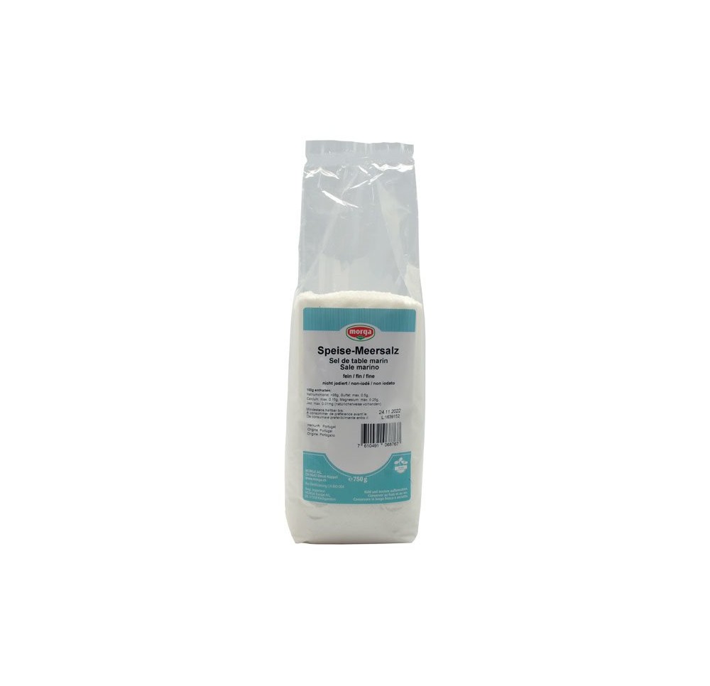 MORGA sel marin fin sach 750 g MORGA sel marin fin sach 750 g