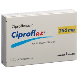 CIPROFLAX cpr pell 250 mg 20 pce