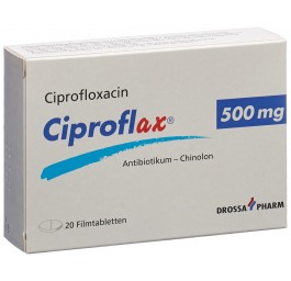 CIPROFLAX cpr pell 500 mg 20 pce